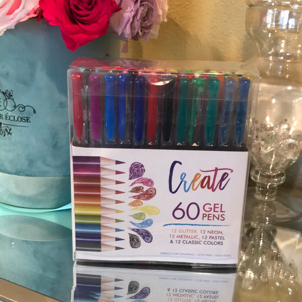 New 60 Gel pens